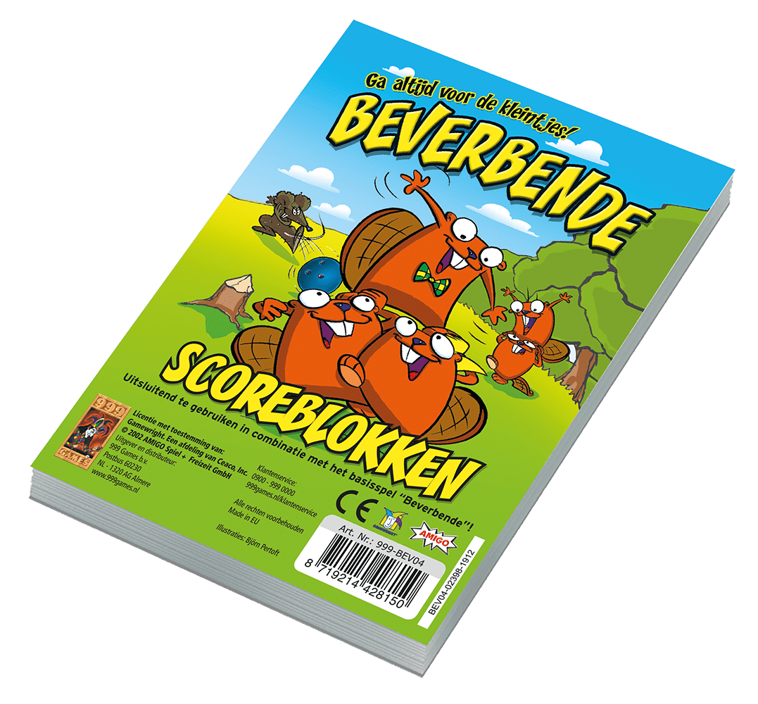 Beverbende Scoreblokken 3 stuks