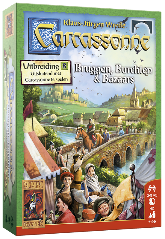 Carcassonne: Bruggen, Burchten en Bazaars