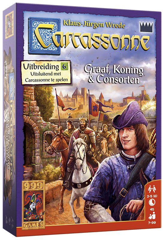 Carcassonne: Graaf, Koning en Consorten