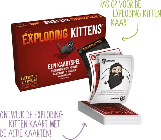 Exploding Kittens NL - Afbeelding 2