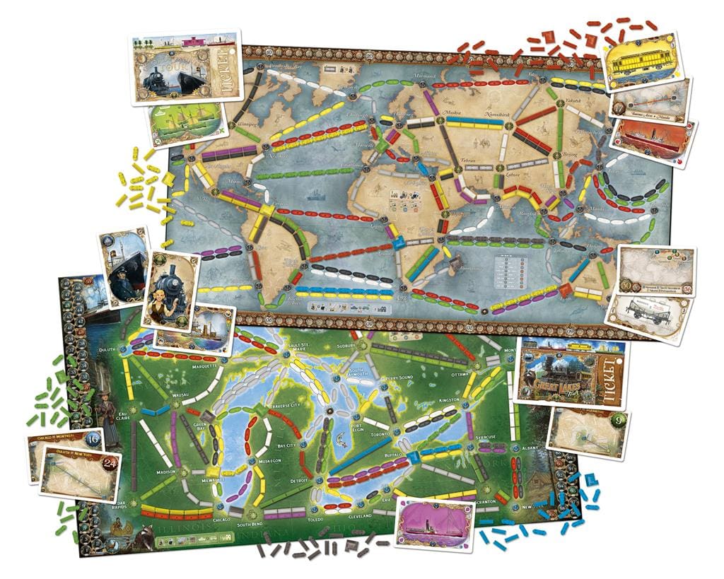 Ticket to Ride Rails & Sails NL - Afbeelding 4