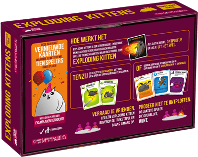 Exploding Kittens Party Pack NL - Afbeelding 2