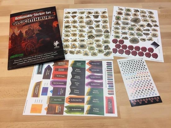 Gloomhaven Removable Sticker Set - Afbeelding 2