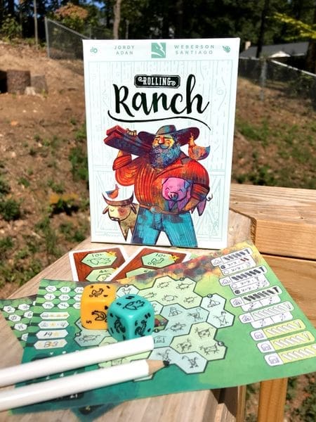 Rolling Ranch Roll & Write game - Afbeelding 2