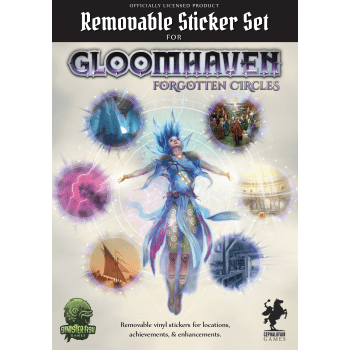 Gloomhaven Forgotten circles removable sticker set