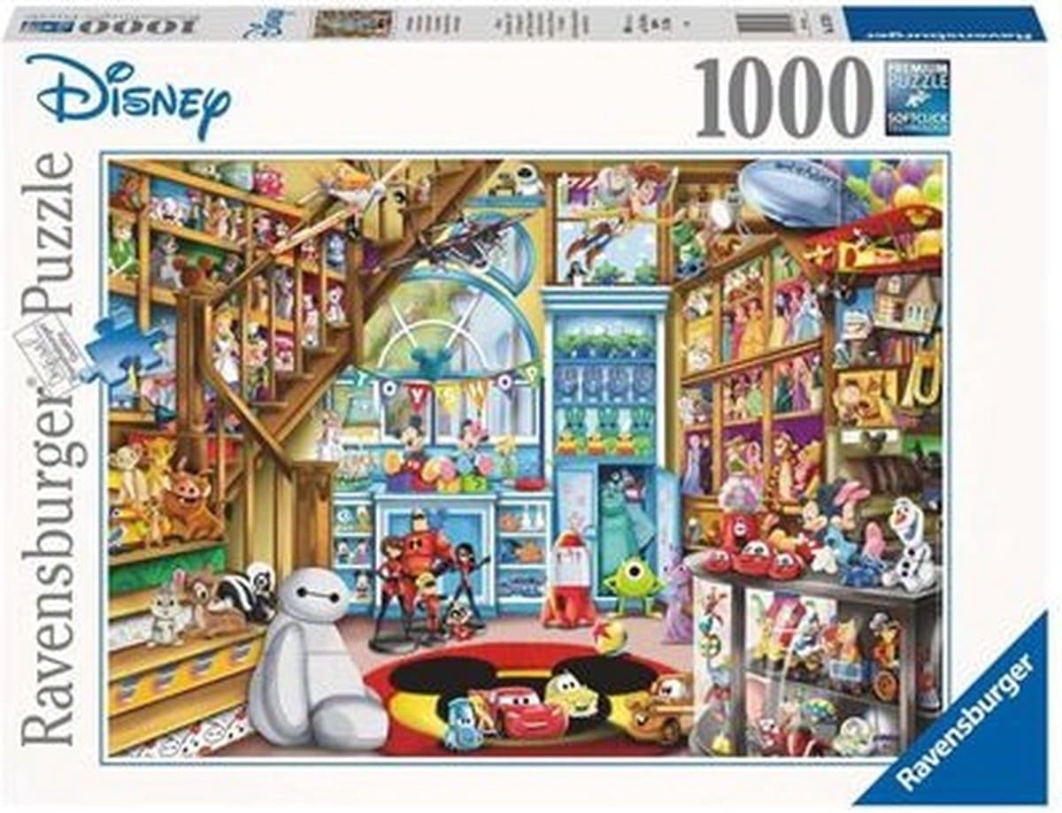 WD: Speelgoedwinkel 1000 stuks puzzel