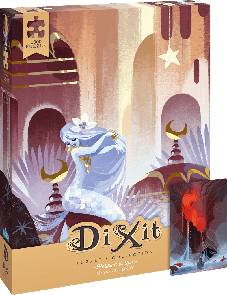 Dixit Puzzel Mermaid in Love 1000 pc - Afbeelding 3