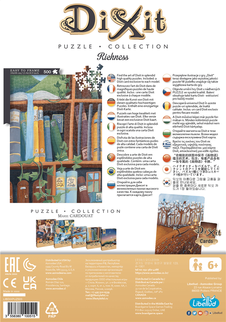 Dixit Puzzel Richness 500 pc - Afbeelding 3