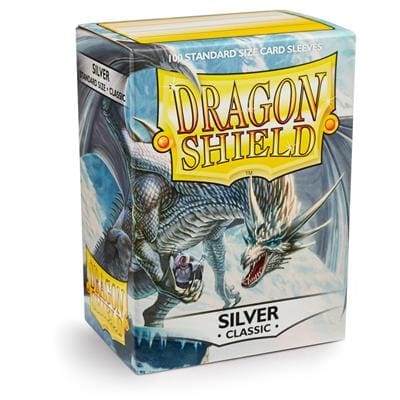 Dragon Shield Silver Sleeves (100)