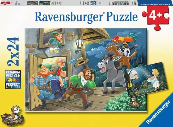 Sprookjestijd puzzel 2x24 stuks