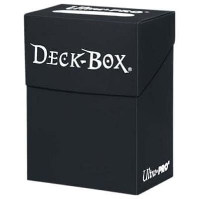Ultra Pro Deckbox Solid Black