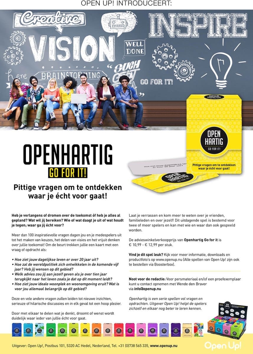 Openhartig Go For It - Afbeelding 2