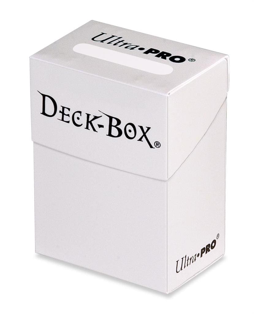 Ultra Pro Deckbox Solid White