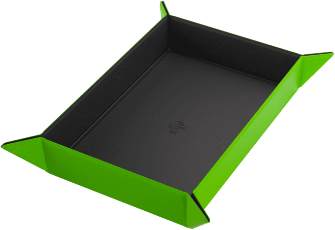 Magnetic Dice Tray Rectangular Black/Green - Afbeelding 2