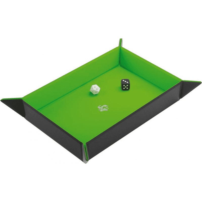 Magnetic Dice Tray Rectangular Black/Green