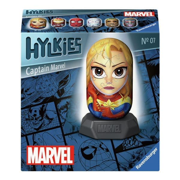 Hylkies 3D puzzel Marvel Captain Marvel 54 stuks