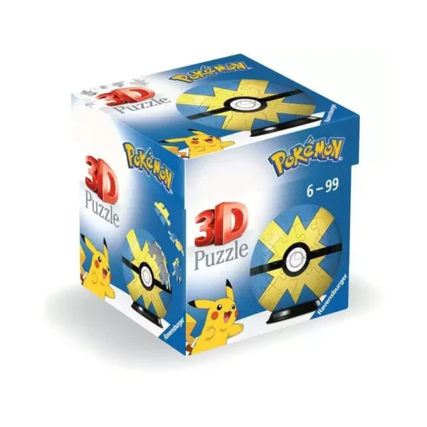 Pokemon 3D puzzel Quick Ball 55 stuks