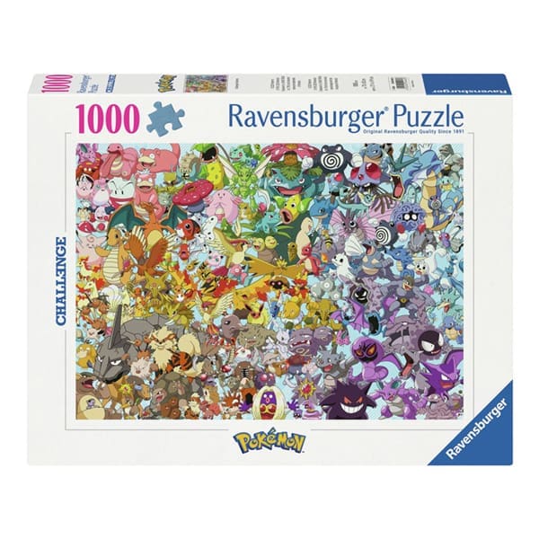 Pokemon Challenge Puzzel 1000 stuks