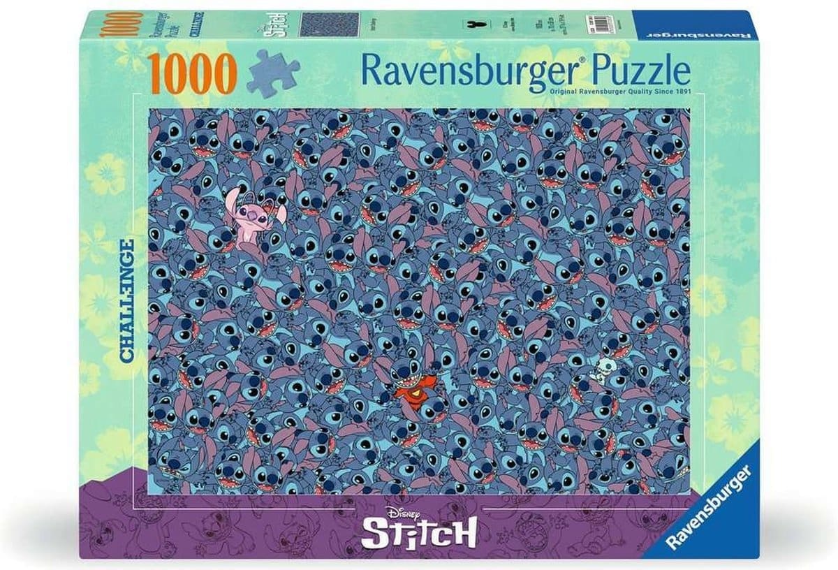 Stitch Challenge Puzzel 1000 stuks