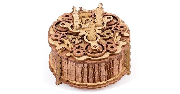 Giftbox Puzzle - Birthday Cake