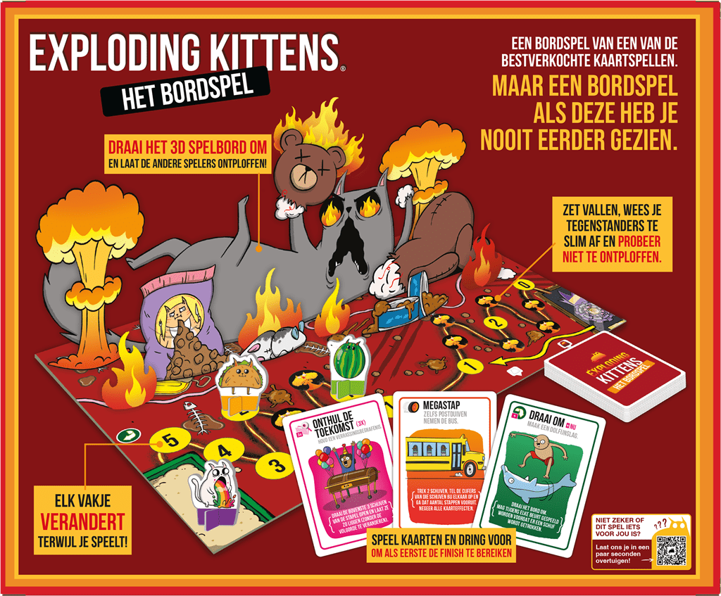 Exploding Kittens Het Bordspel - Afbeelding 2