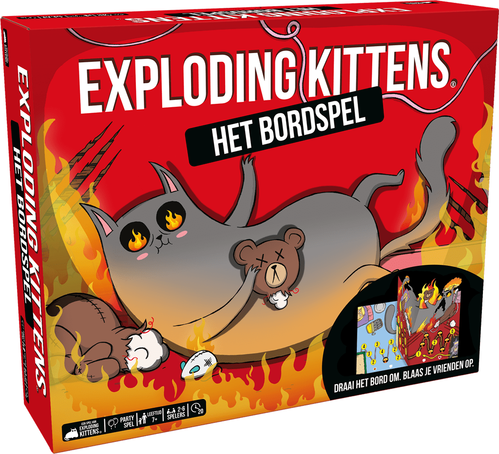 Exploding Kittens Het Bordspel