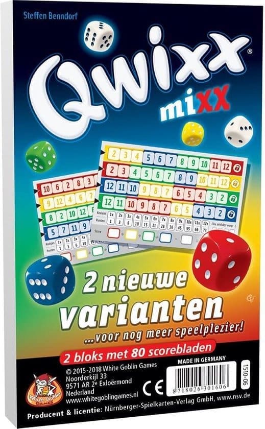 Qwixx Mixx - Uitbreiding