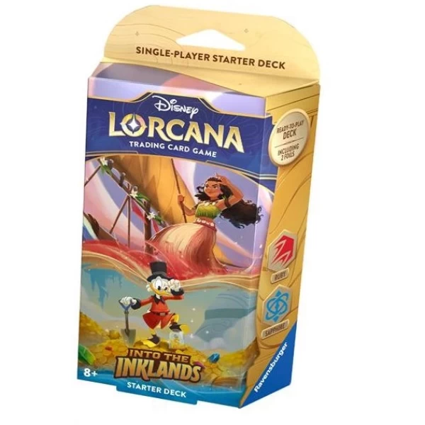Disney Lorcana: Into the Inklands– Starter set Ruby/Sapphire
